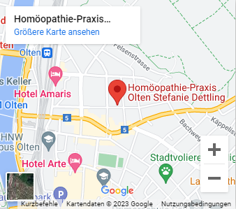 Kontakt mit Stefanie Dettling - Homöopathie Praxis in Olten